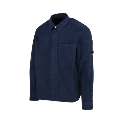 Lens-Detail Long-Sleeve Shirt