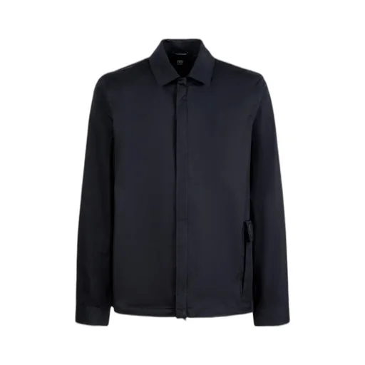 Side-Pocket Cotton Shirt