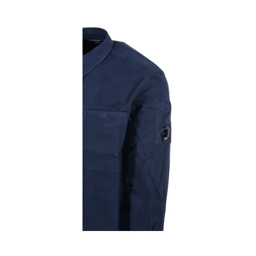 Lens-Detail Long-Sleeve Shirt