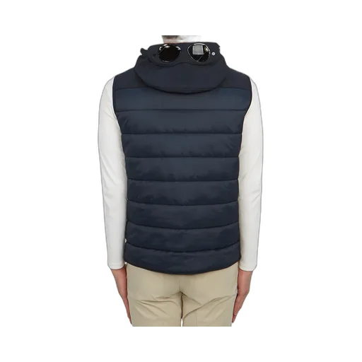 Panelled Hooded Gilet
