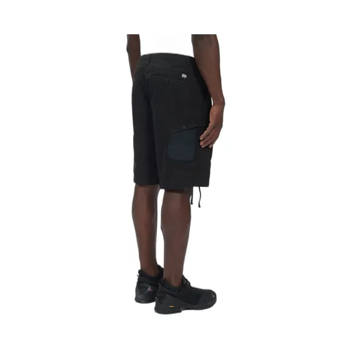 Logo-Patch Cotton Shorts