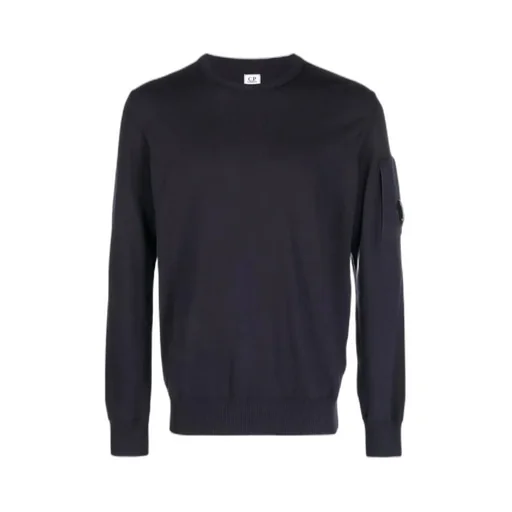Logo-Patch Sleeve Sweatshirt
