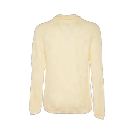 Lens-Detail Zip-Up Cardigan
