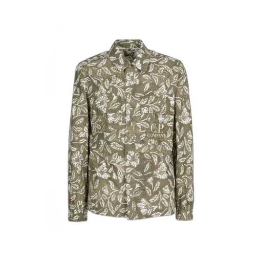 Floral-Embroidered Shirt