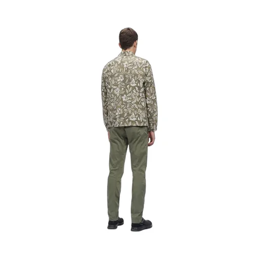 Floral-Embroidered Shirt