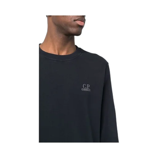 Lens-Detailed Crewneck Sweatshirt