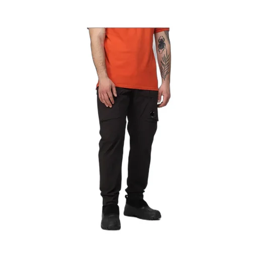 Logo-Patch Tapered Trousers