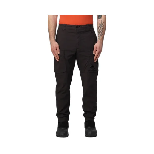 Logo-Patch Tapered Trousers