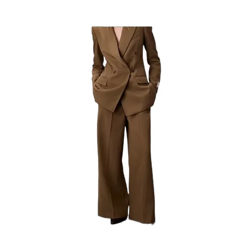 Wide-Leg High-Waist Pants