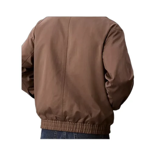 Relaxed Cotton Twill Blouson Jacket