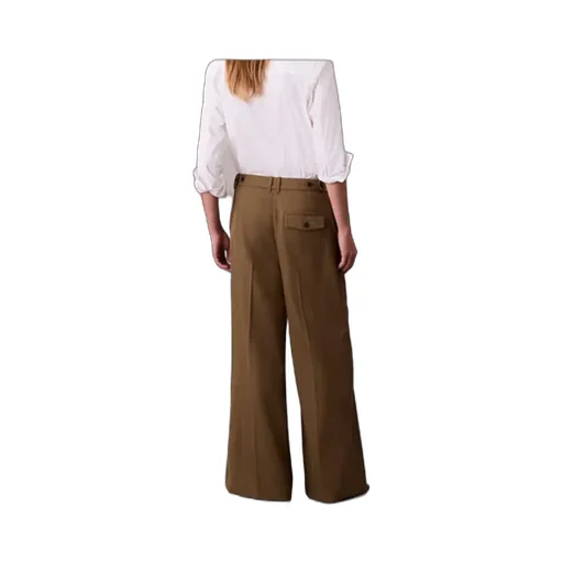 Wide-Leg High-Waist Pants