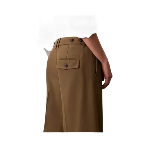 Wide-Leg High-Waist Pants
