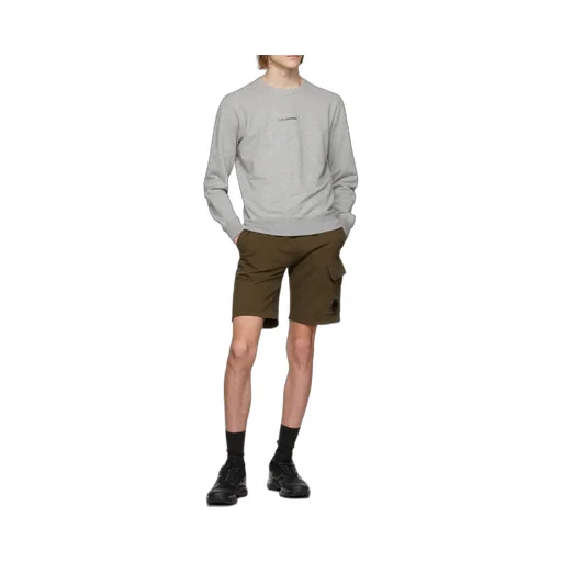 Logo Round Neck Long-Sleeved Pullover