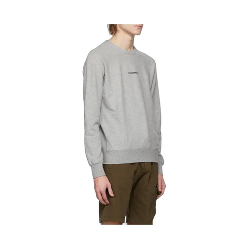 Logo Round Neck Long-Sleeved Pullover