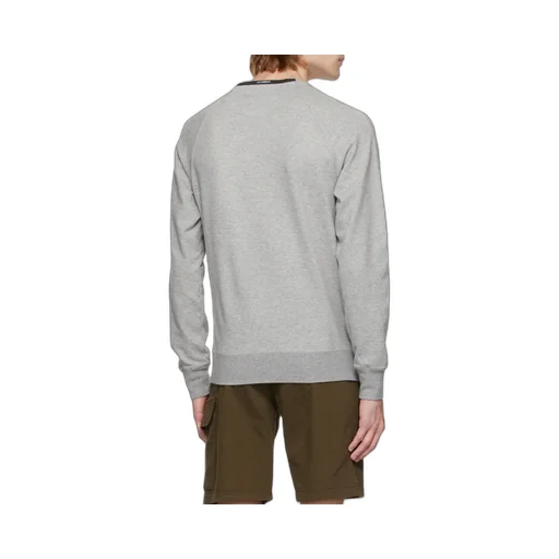 Logo Round Neck Long-Sleeved Pullover