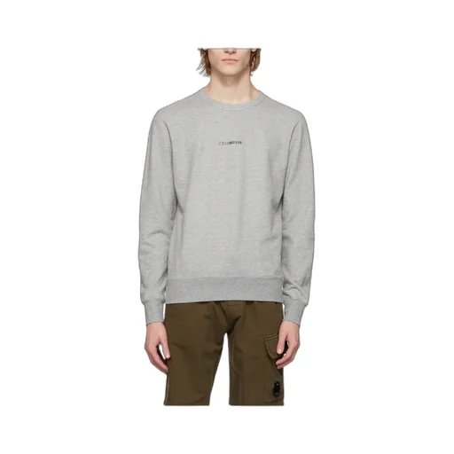 Logo Round Neck Long-Sleeved Pullover