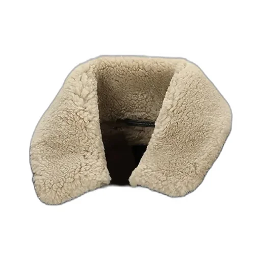 Shearling-Collar Bomber Jacket