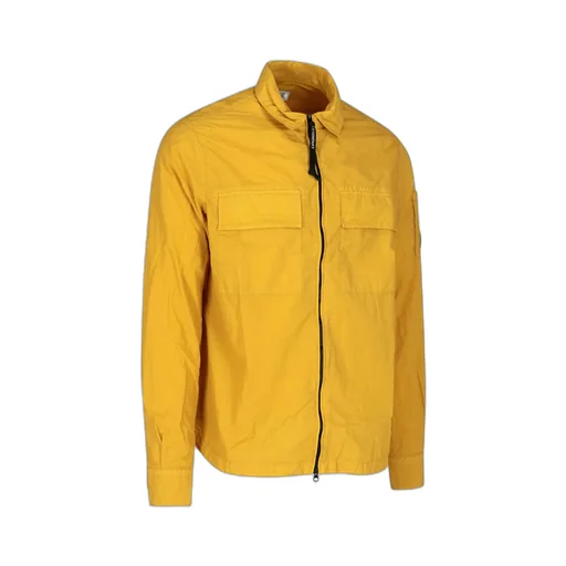 Lens-Detail Zip-Up Jacket