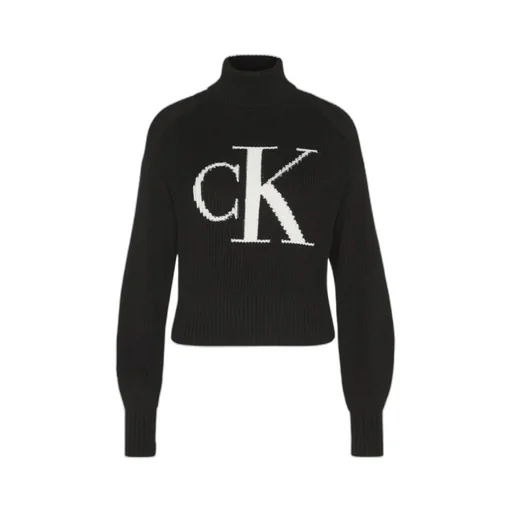 Turtleneck Knitted Pullover