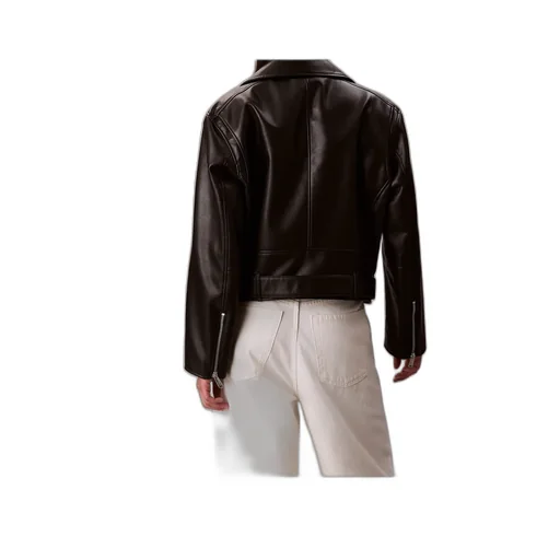 Faux Leather Biker Jacket