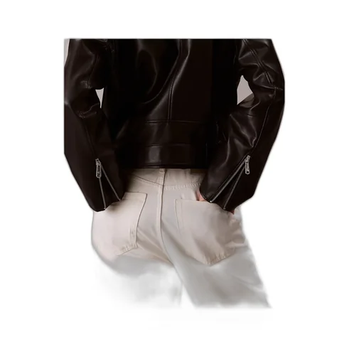 Faux Leather Biker Jacket