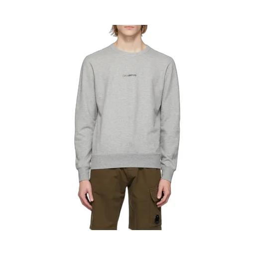 Logo Round Neck Long-Sleeved Pullover