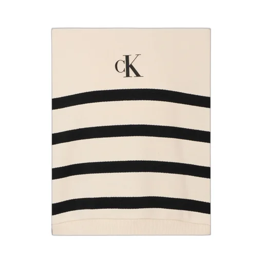 Stripe-Embellished Cotton Dress
