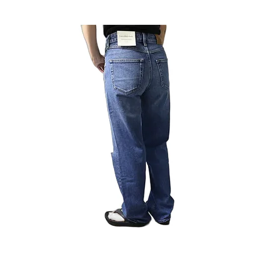 Waistband Denim Trousers