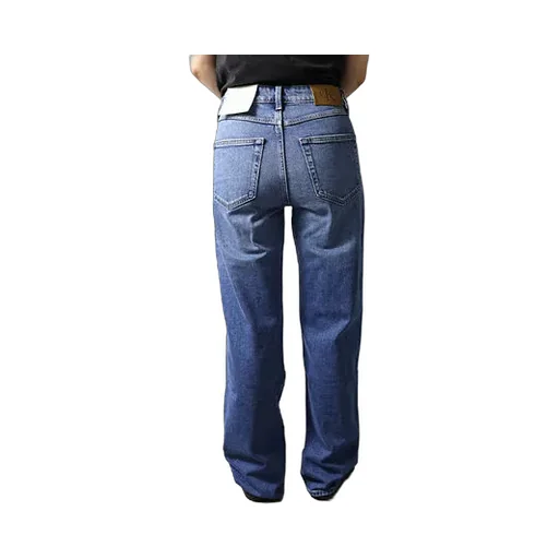 Waistband Denim Trousers