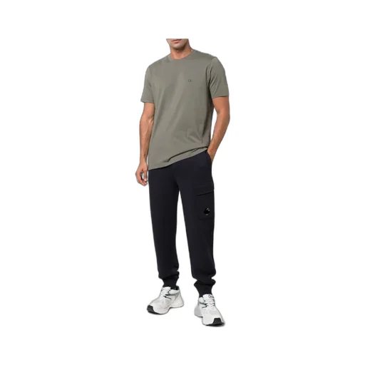 Lens-Detail Cargo Sweatpants