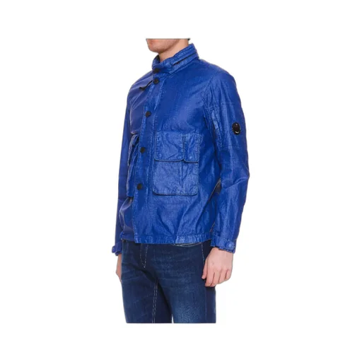 Cargo-Pockets Waxed Jacket