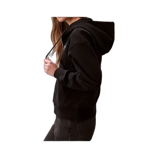 Monogram Zip Up Hoodie