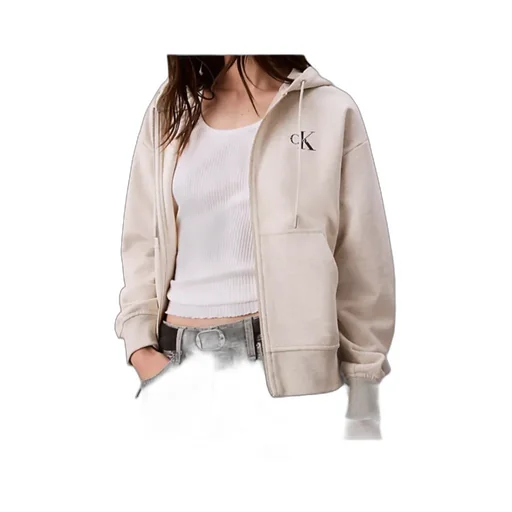 Monogram Zip Up Hoodie