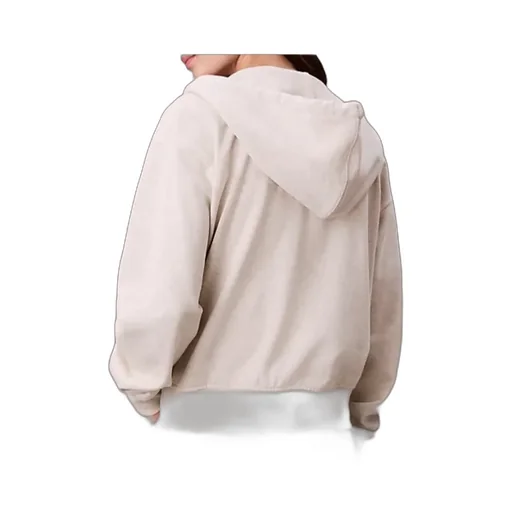 Monogram Zip Up Hoodie