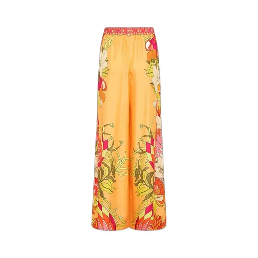 Pattern Casual Pants