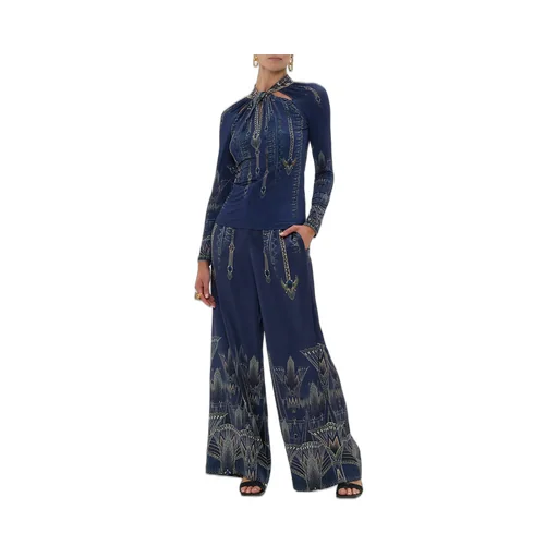Belt-Loop Casual Pants