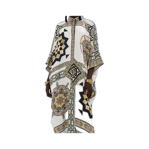 Bat-Sleeve Robe