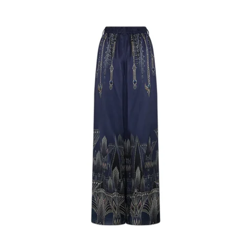 Belt-Loop Casual Pants