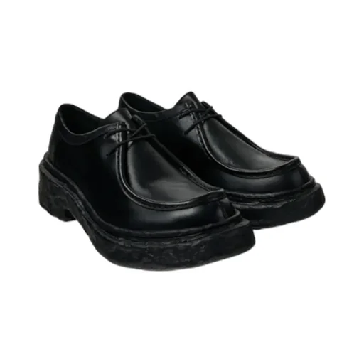 Leather Lace-Up Shoes