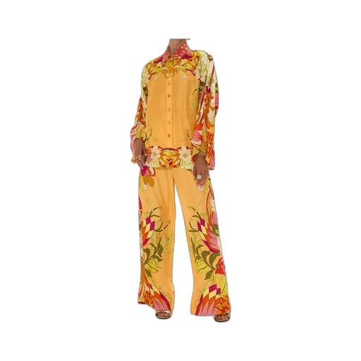 Pattern Casual Pants