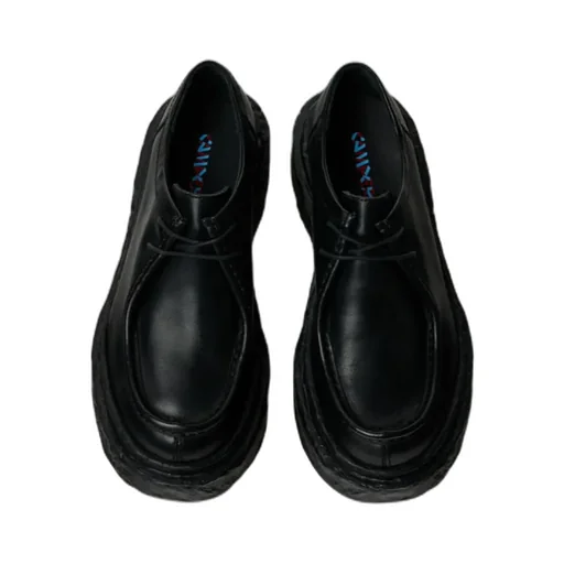 Leather Lace-Up Shoes