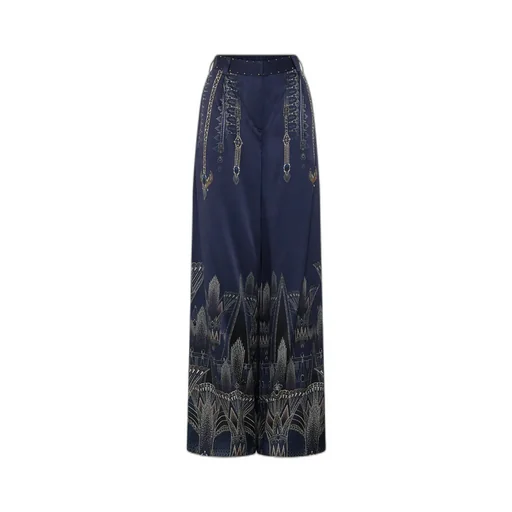 Belt-Loop Casual Pants