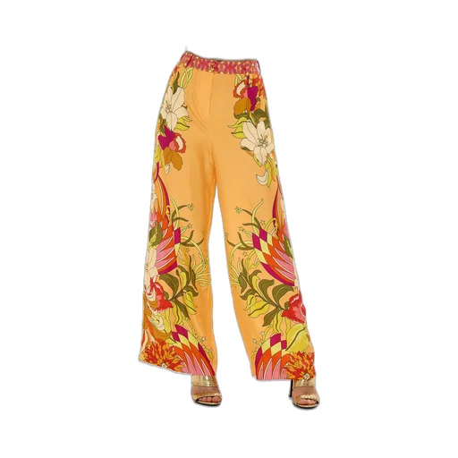 Pattern Casual Pants