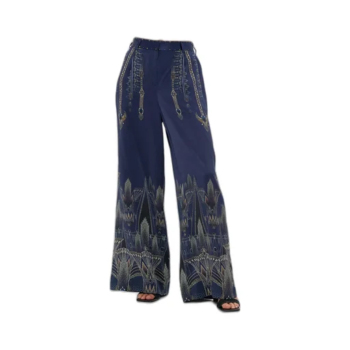 Belt-Loop Casual Pants