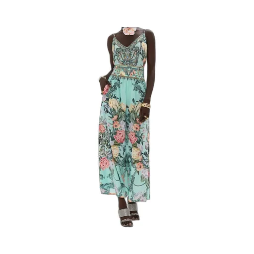 Pleated Wide-Leg Pants