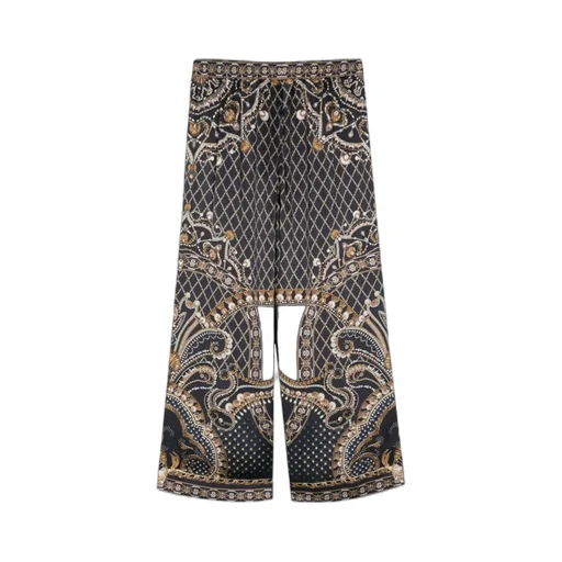 Elastic Waist Casual Pants