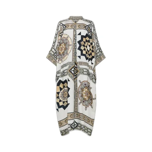 Bat-Sleeve Robe
