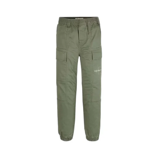 Kids Logo Embroidered Elasticated Waistband Trousers