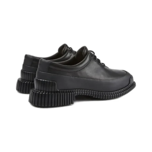 Pix Round Toe Lace-Up Shoes
