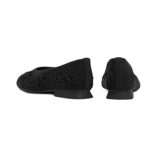 Casi Myra Embroidered Ballerina Shoes